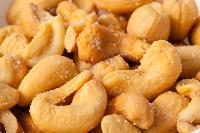 roasted cashews and salted cashews