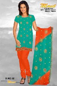 Sequins Work Salwar Kameez Fabric