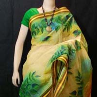 Hand Painted Sarees