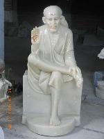 Sai Baba Marble Satue