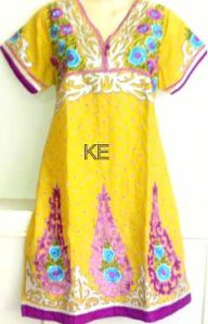 Embroidered Cotton Kurtis