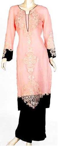 Embroidered Georgette Kurtis