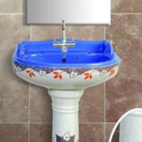 Vitrosa Series Jalpari Set Pedestal Wash Basin