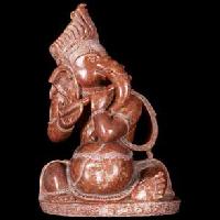 Ganesh Statue Playing The Flute
