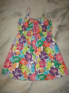 Girls Multi Floral Dress