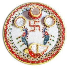 Marble Pooja Thali