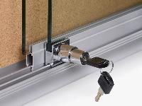 glass sliding locks