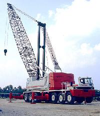 lattice boom truck mounted cranes