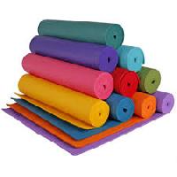 colored yoga mats