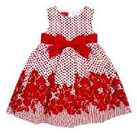 Printed Red Frock