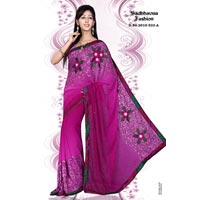 Faux Georgette Saree (2010-533 -A)