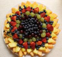 fruits gift plates