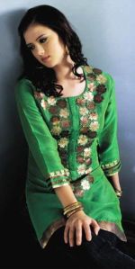 Hand Embroidered Kurti