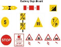 Railway Sign Board