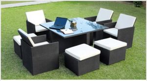 WICKER OUTDOOR SET