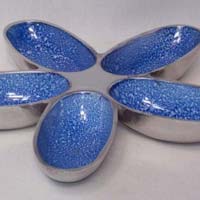 Blue Marble Aluminium Artware