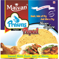 Prawns Papad