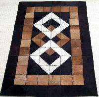 Handmade Leather Rug