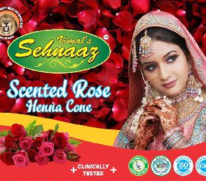 Scented Rose Henna Cones