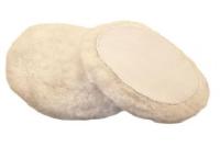 75MM Velcro Back Sheepskin Wool Buffing Pad