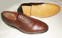 Mens Brown Leather Shoes : MBLS-07