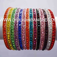 Ladies Plain Color Bangles