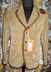 Brown Satin Readymade Blazer