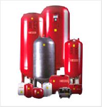Pressurized water tanks
