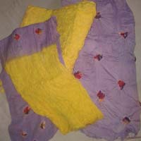 Yellow Purple Pure GC Cotton Printed Chiffon Dupatta Punjabi Suits