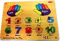 Hand Counting Knob Puzzle