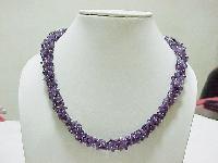 Natural Gemstone Chip Necklace