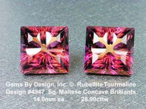 Rubellite Tourmaline Gemstones