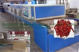 Chili Electromagnetic Conveyorised Drying Sterilization System