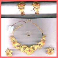 Gold Necklace Set - 01