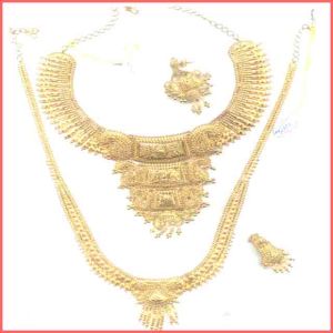 Gold Necklace Set - 02