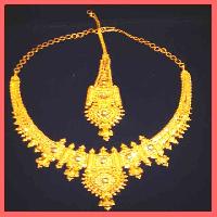 Gold Necklace Set - 10