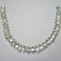 White Briolette Diamond