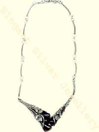 CSN-01 cut stone necklace