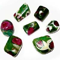 Ruby Fuschite Tumbled Polished Stones