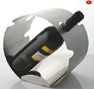 Round Wine Rack Cum Holder