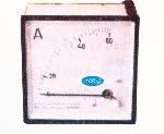 square analog panel meter