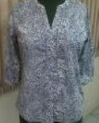 Womens Blouse with  Faggotting