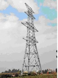 transmission steel tower