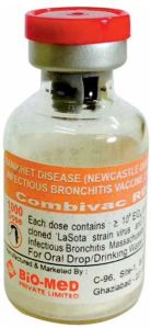 COMBINED RANIKHET DISEASE AND AVIAN INFECTIOUS BRONCHITIS VACCINE,