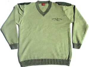 Mens V-Neck Pullover (13045)