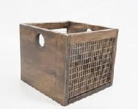 industrial wooden crates