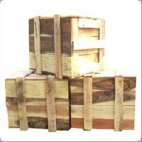 wooden shipping crates