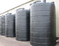 plastic cylindrical vertical storage tank