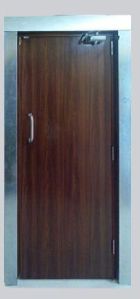 Wood Finished Metal Doors