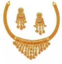 Gold Necklace Set